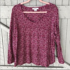 Liz Claiborne Long Sleeve Top